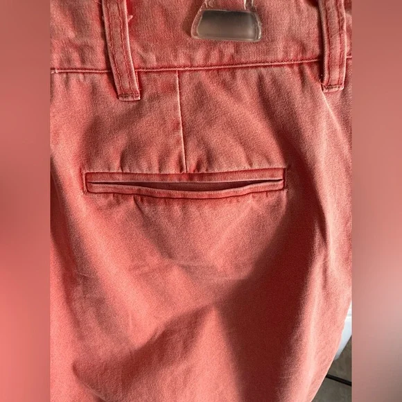 Murray’s Toggery Shop Nantucket size 35x 32 men’s Red Cotton Chino Pants Faded - Picture 7 of 16